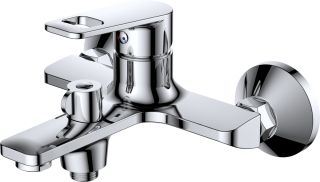 Смеситель для ванны с душем РМС SL134-009E хром